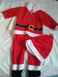 Santa Costume Size for 3 and 12 months available