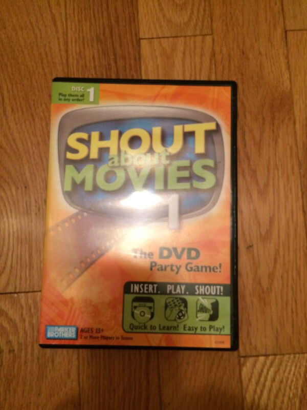 Shout about Movies 1 - the DVD Party Game in CDs, DVDs & Blu-ray in Moncton