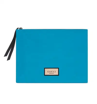 NEW Gucci sac bag wallet portefeuille cuir clutch handbag makeup, View more