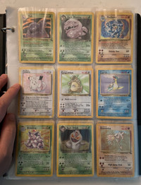 Old Pokémon cards , around 250