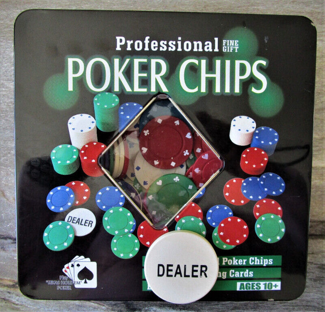 Poker Chip, jetons de couleurs dans Jouets et jeux  à Longueuil/Rive Sud - Image 2