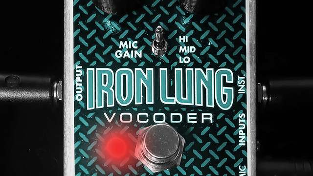 Electro Harmonix Iron Lung vocoder pedal dans Amplificateurs et pédales  à Ville de Montréal - Image 2