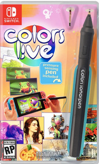 Colors live - Game for Nintendo Switch with stylus!