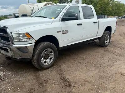 2018 Dodge 2500 (Gas) 5.7L Crew Cab Tradesman 4x4 194,000km Asking $14,500 As Is. Good work truck