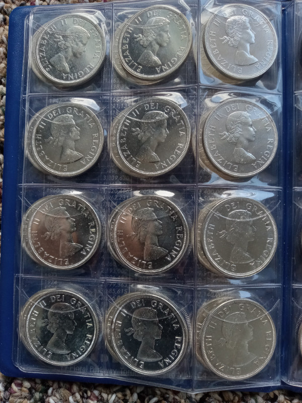 48 PROOF-LIKE CANADIAN SILVER DOLLARS IN BOOK in Arts & Collectibles in Trenton - Image 4