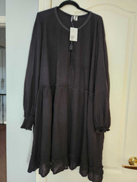 Brand New H&M Women's black dress size 4XL