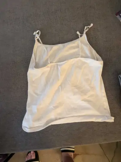white spaghetti strap camisole pick up in st Albert, View more