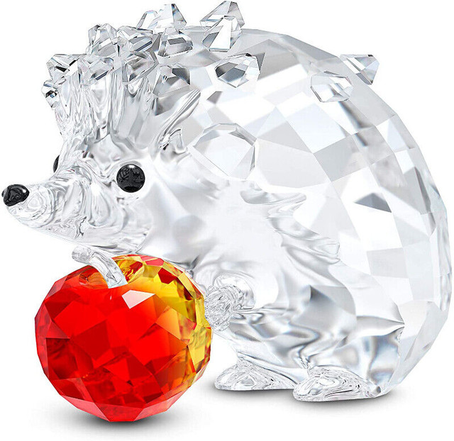 SWAROVSKI Crystal Figurine HEDGEHOG with RED APPLE in Arts & Collectibles in Thunder Bay