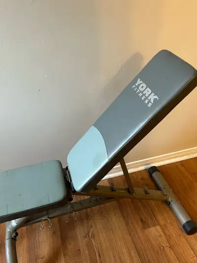 York adjustable fitness bench, View more