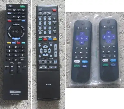 New RM-YD063 TV Remote, RC-1168 AV Remote, or Roku Remote, View more
