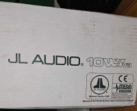 JL AUDIO 10w3v3 10 inch sub