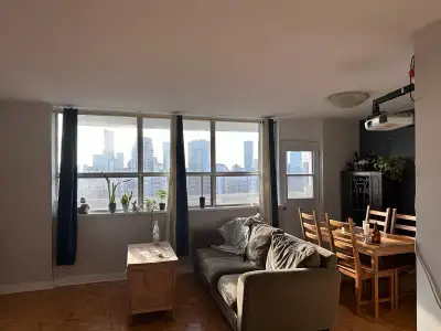 **** A private room available (female Tennant preferred) **** for rent in 2 bedroom appartment (one...
