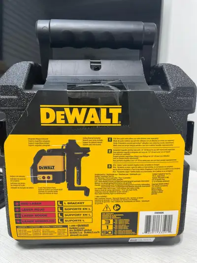 DEWALT 50/165 ft. Red Self-Leveling Cross Line Laser Level with, View more