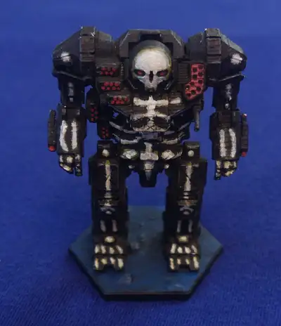 Custom painted Devlin Stone mech alternate from battletech