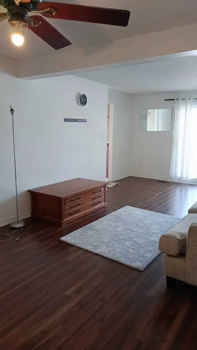 three bedrooms house available