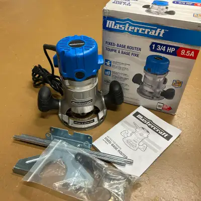 Mastercraft 9.5A 1.75HP Router, View more
