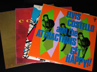 Elvis Costello 4XLP jamais joué, comme neuf !