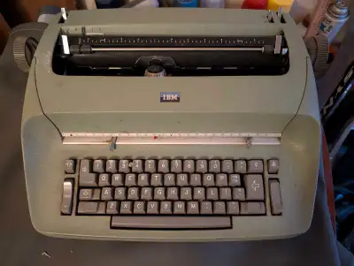 Selling IBM Selectric typewriter model 72. Does not turn on selling as is for parts. pickup at Markh...