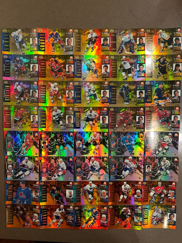 Complete NHL Hockey 40 Card Set in Arts & Collectibles in Markham / York Region