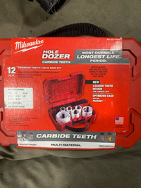 Milwaukee Hole saw kit