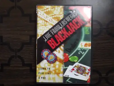 "Blackjack Live From Las Vegas" (Learn To Play Like A Pro) DVD I have for sale "Blackjack Live From...
