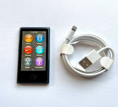 16GB Apple iPod Nano 7th Generation Touch Space Grey Good condition, works like new Comes with charg...
