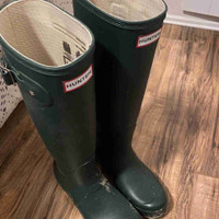 Hunter womens rubber boots 