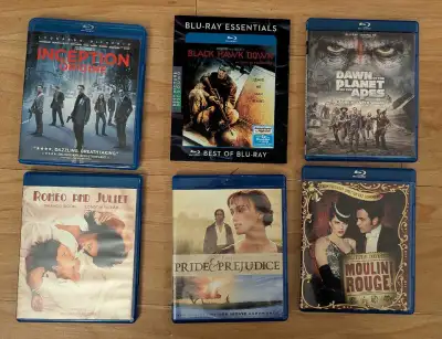 Movies on Blu-ray (2) All movies are in excellent condition. $8 each or $20 for 3 movies. Located in...