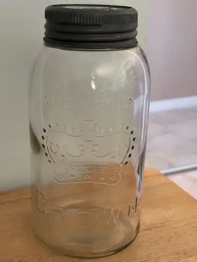Mason Jar - Glass - Vintage, View more