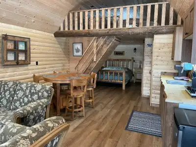 Cabins for rent, View more