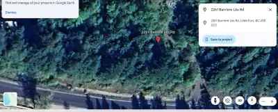 12.6 acres lot, private, surrounded by 3 fishing lakes in the area. Creek run through the property,...