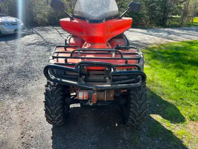 Needs a pull start. Does star with electric start. $2800