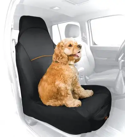 Essentially new... used once then realized my car has airbags embedded in the seat, so this item not...