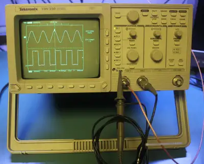 Tektronix TDS 350, 200 MHz, 1 GS/s, 2 CH oscilloscope, View more