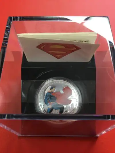 Man of Steel 2013 Fine Silver      Coin, View more
