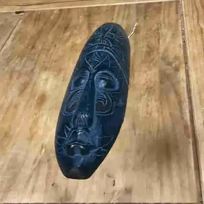 Blue Tiki Mask, View more