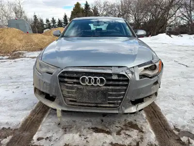 Selling a salvage title Audi a6 That needs repairs, all parts included with car to repair , vehicle...