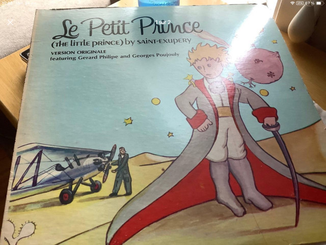 Le Petit Prince, microsillon  dans Autre  à Lanaudière