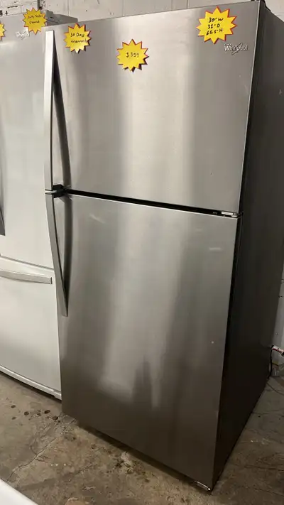 fridge stainless steel 30” , View more