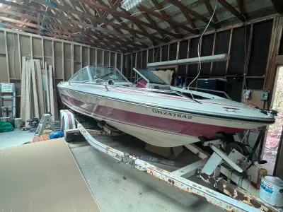 87 Searay bowrider for sale. Good condition. V8 mercruiser. Stored indoors. $4000. Runs great. Curre...