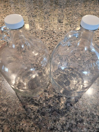 Gallons en vitre pour sirop d'érable