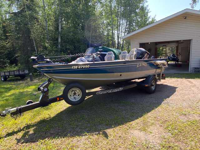 17 ‘ Lund Boat + 115 Merc + trolling m + Garmin ++ in Water Sports in Thunder Bay