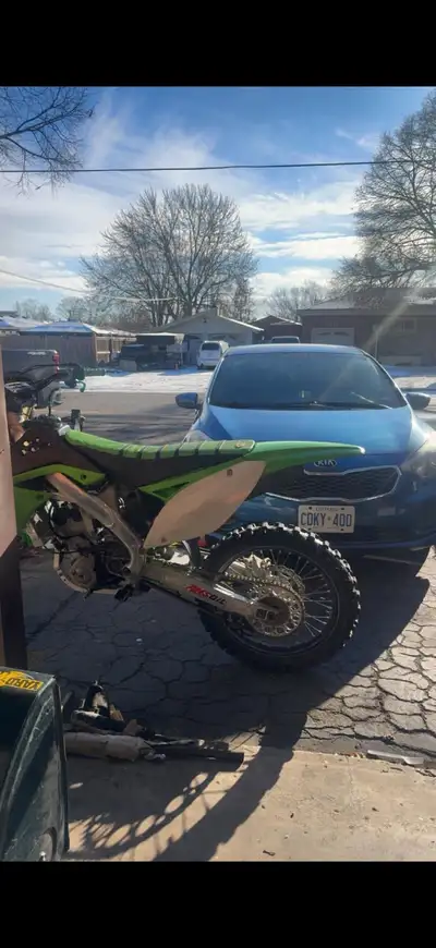 Hello I am selling my 2010 kx250f that has been rebuilt over the winter I have $4000 in receipts fro...