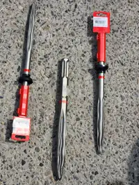 3 new pointed chissell bits for hilti 120 cash will deliver