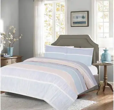 NEW Swiss Collection 3-Piece Duvet Cover Set - DOUBLE / FULL, View more