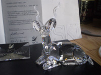 Swarovski Crystal Figurine - " SCS 1994 The Kudu " -