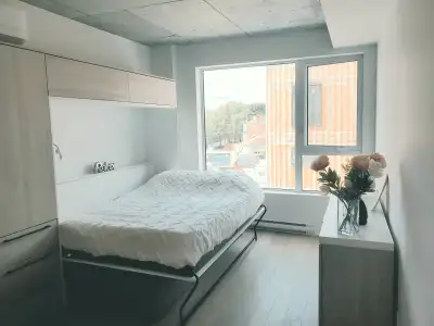 1  1/2 Meublé Shop Angus Rosemont 1er aout avec garage