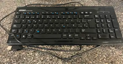 MSI Startype ES500 Keyboard (Spanish) with USB, View more