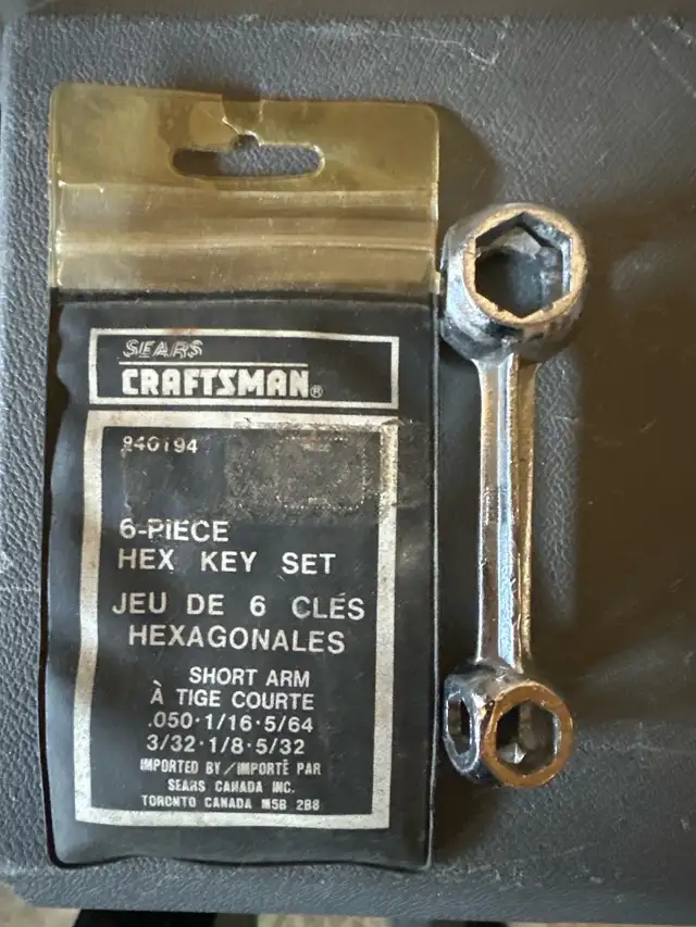 Craftsman Hex Key Set in Hand Tools in Oakville / Halton Region - Image 2