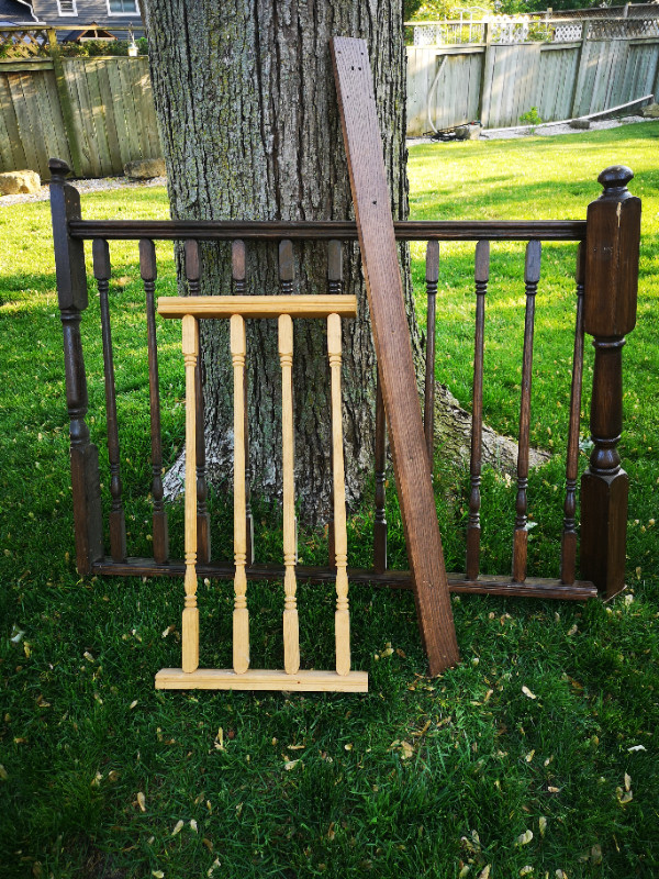 Oak railing in Other in Sarnia